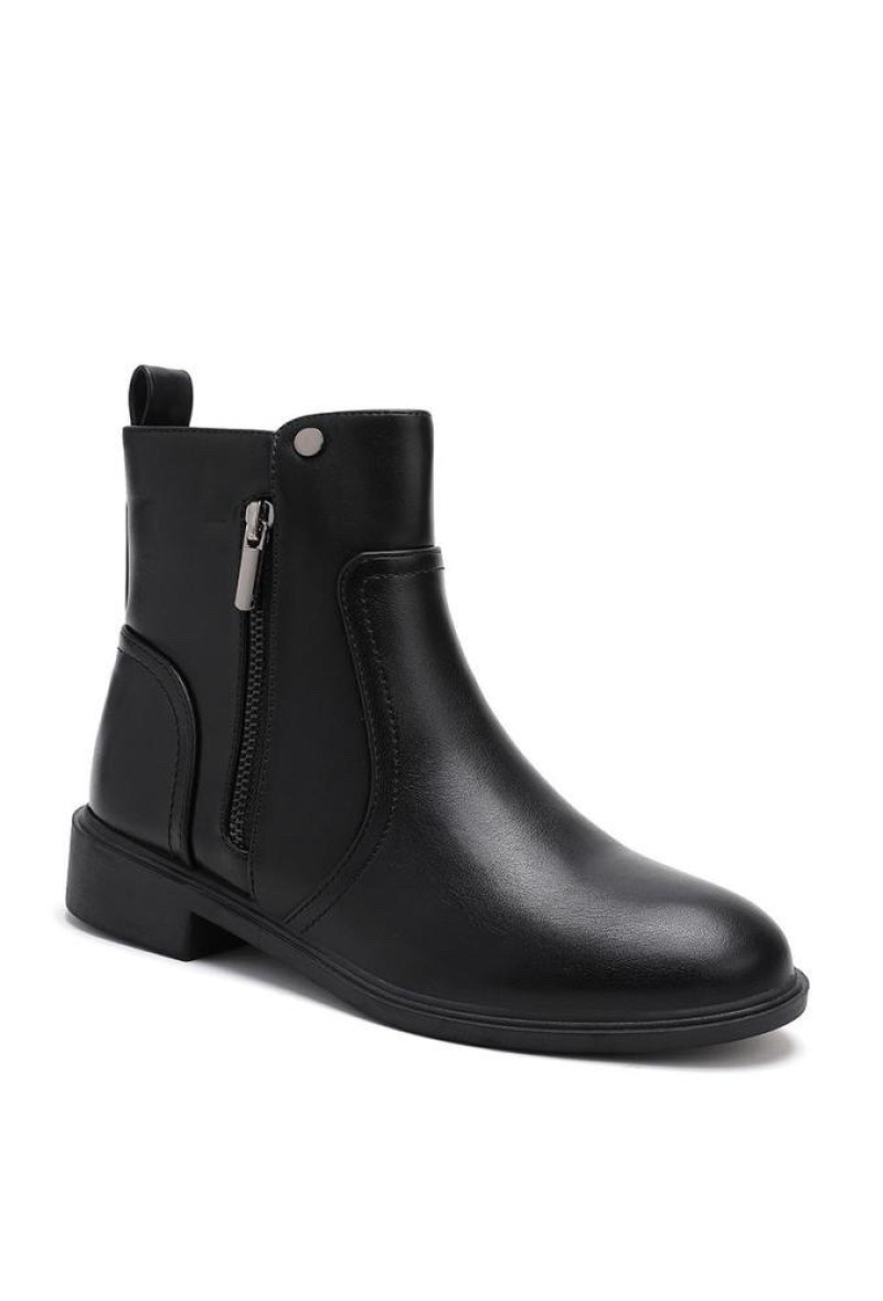 Wholesaler JOIA PARIS - ZIPPERED ANKLE BOOTS H8-238