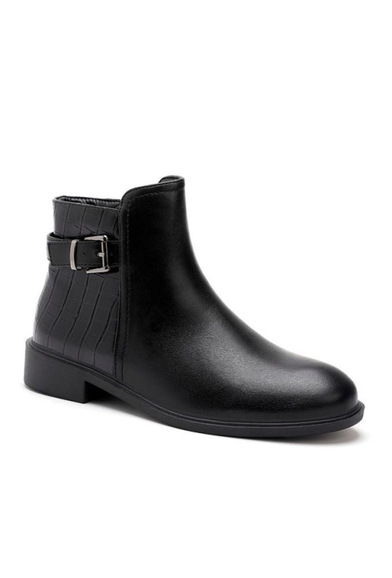 Wholesaler JOIA PARIS - BUCKLED ANKLE BOOTS H8-226