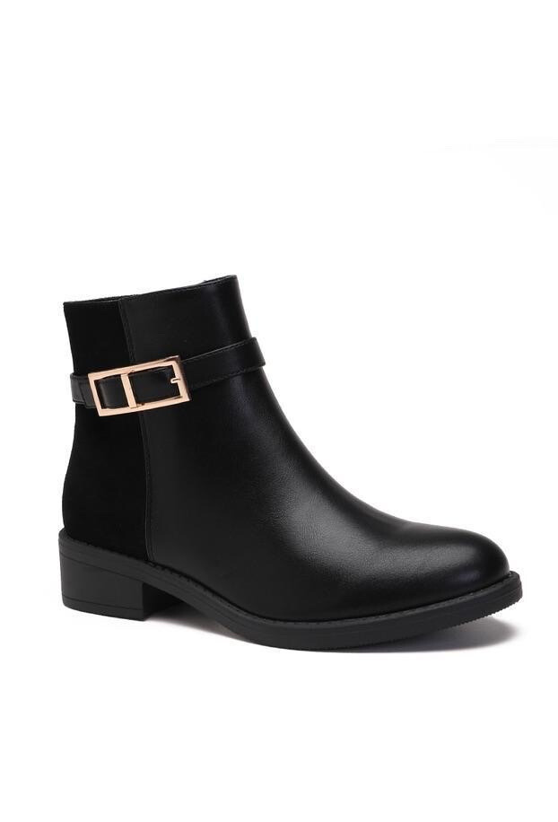Großhändler JOIA PARIS - Stiefeletten mit Schnallen H8-618