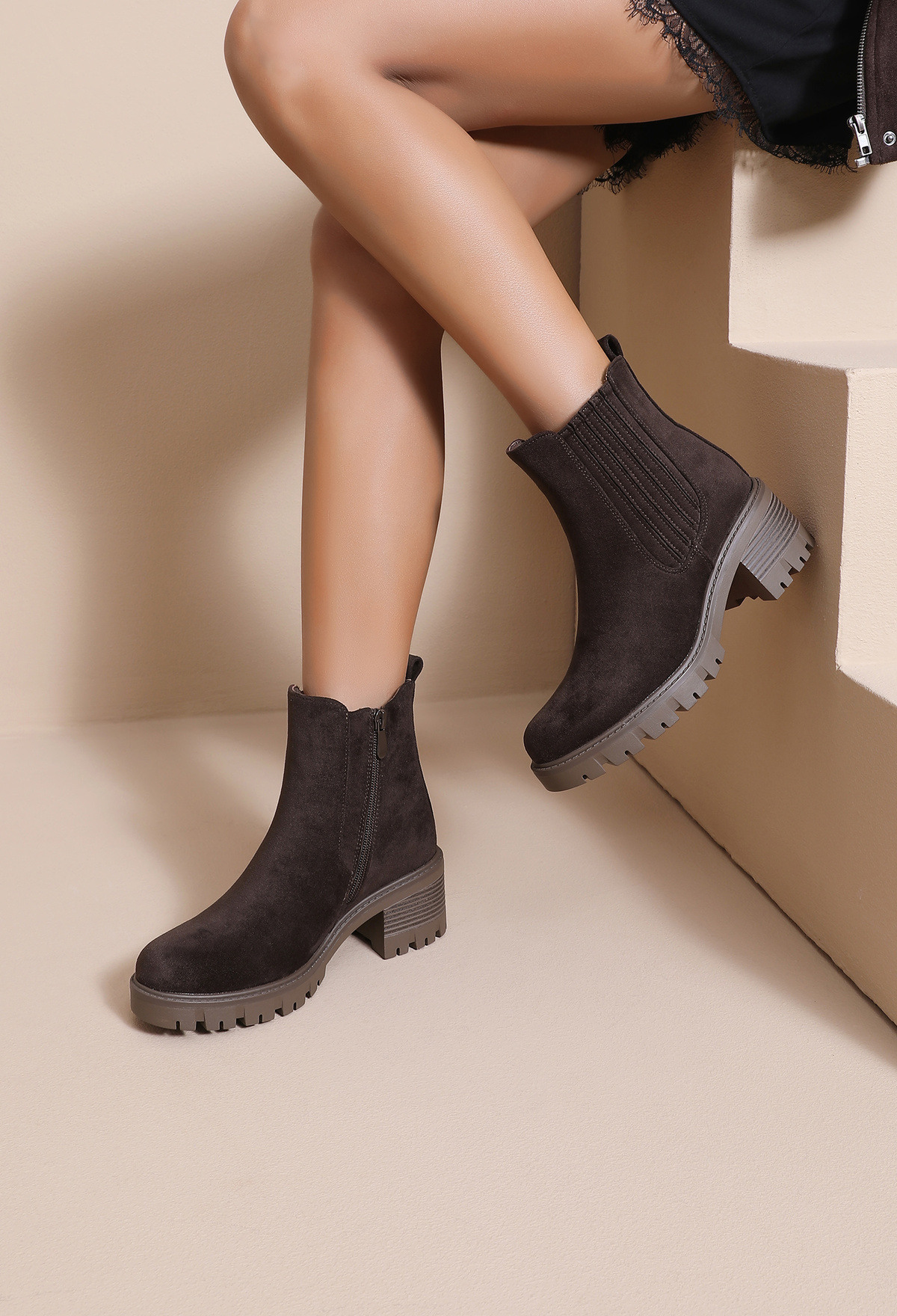 Grossiste JOIA PARIS - Bottines à talon et semelle