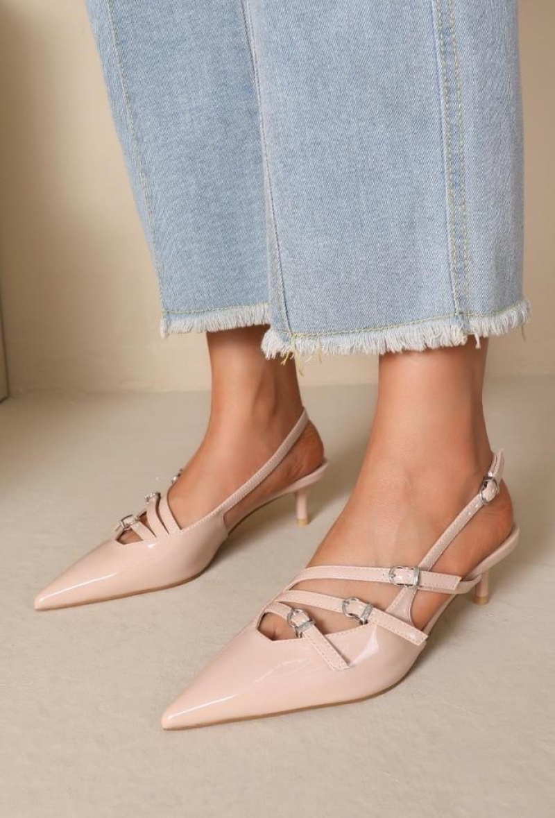 Wholesaler JOIA PARIS - Heeled pumps with pointed toe strap DA-200