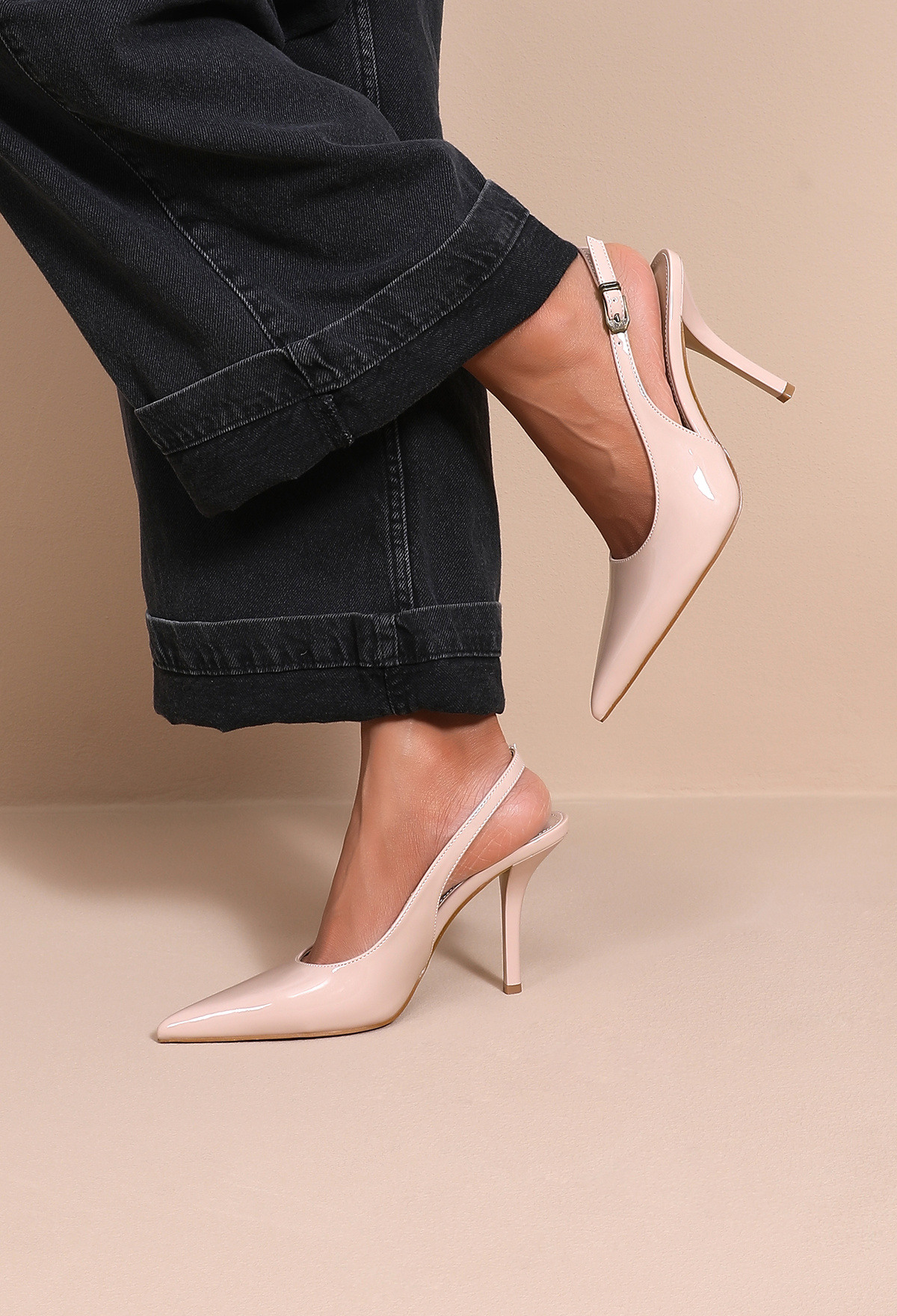 Grossiste JOIA PARIS - Escarpins Slingback Vernis à Bout Pointu