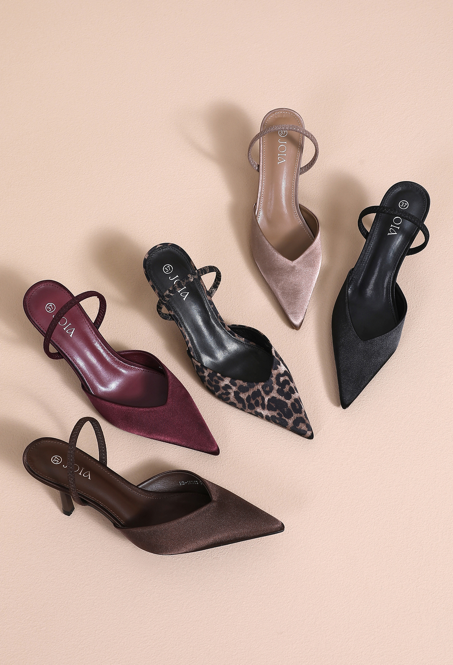 Grossista JOIA PARIS - Décolleté Slingback in Raso