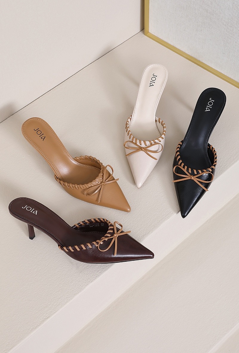 Grossiste JOIA PARIS - Mules Pointues à Noeud Papillons