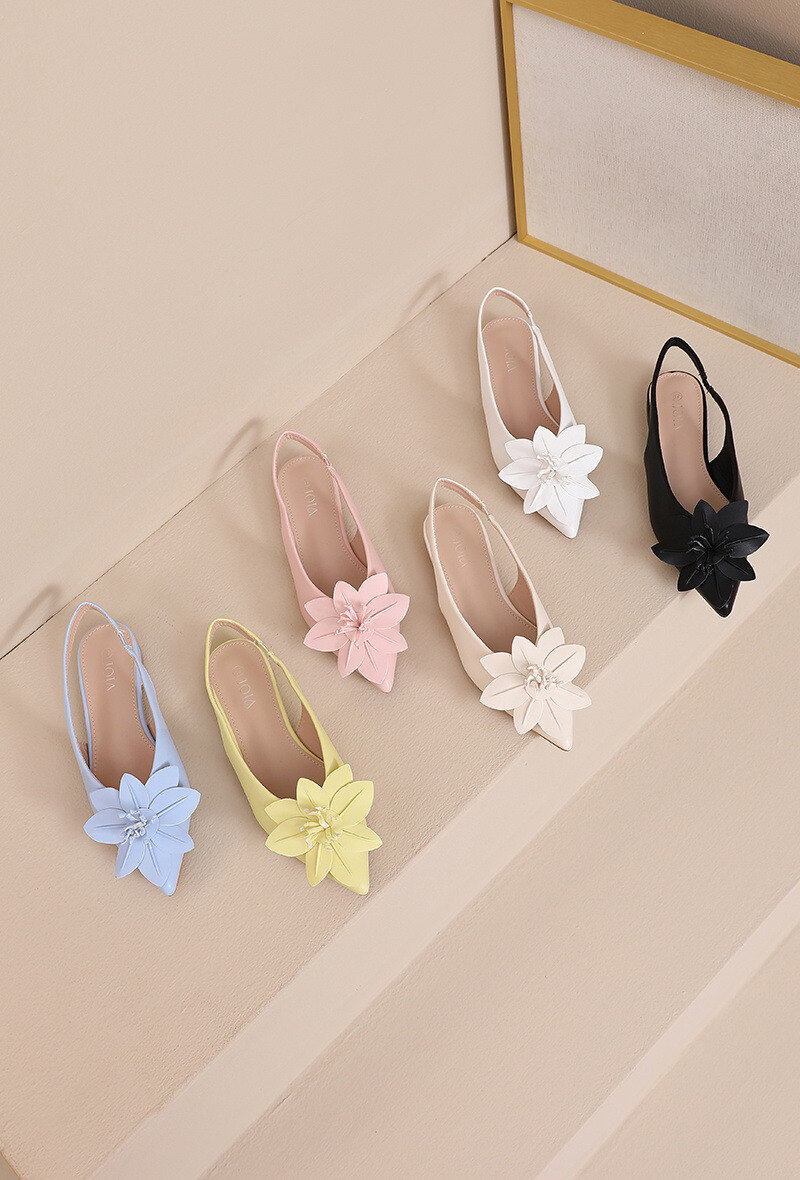 Grossiste JOIA PARIS - Escarpin slingback à bout pointu avec une silhouette élégante et féminine