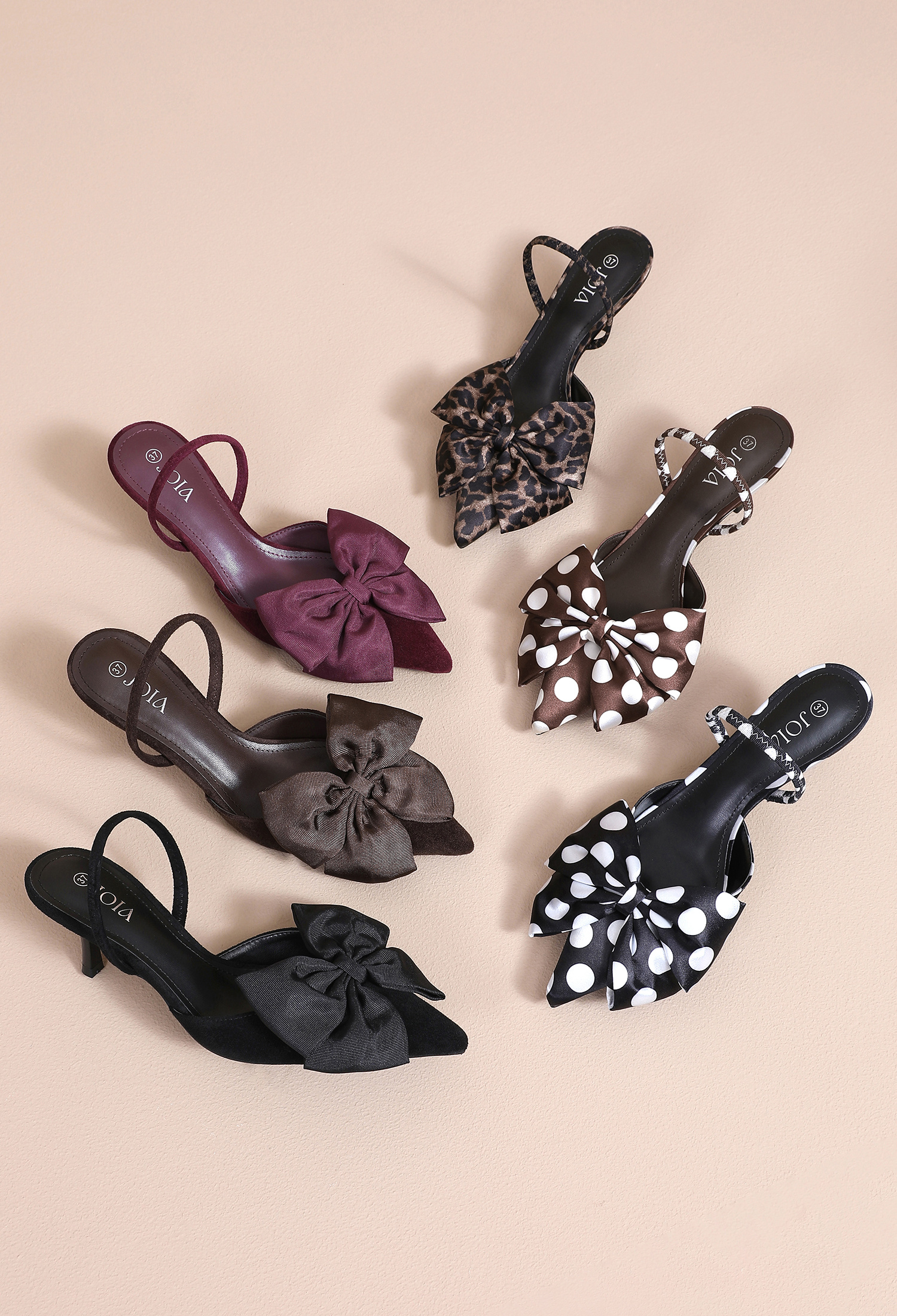 Grossista JOIA PARIS - Décolleté Slingback con Fiocco