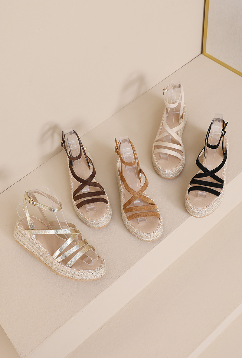 Grossiste JOIA PARIS - Sandales Compensées Style Espadrille
