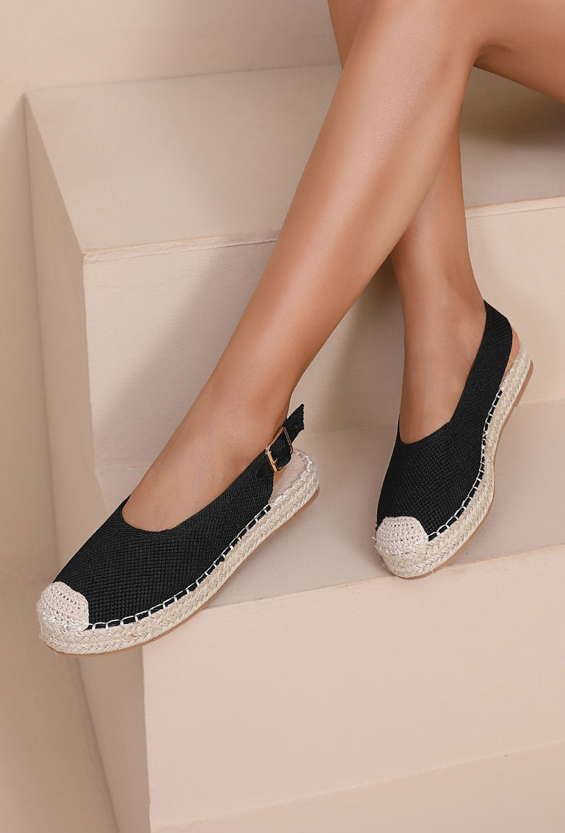 Wholesaler JOIA PARIS - Flat espadrille with mesh slingback