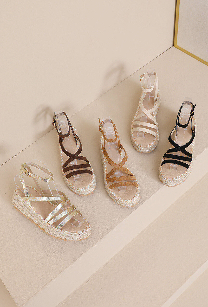 Grossiste JOIA PARIS - Sandales Compensées Style Espadrille
