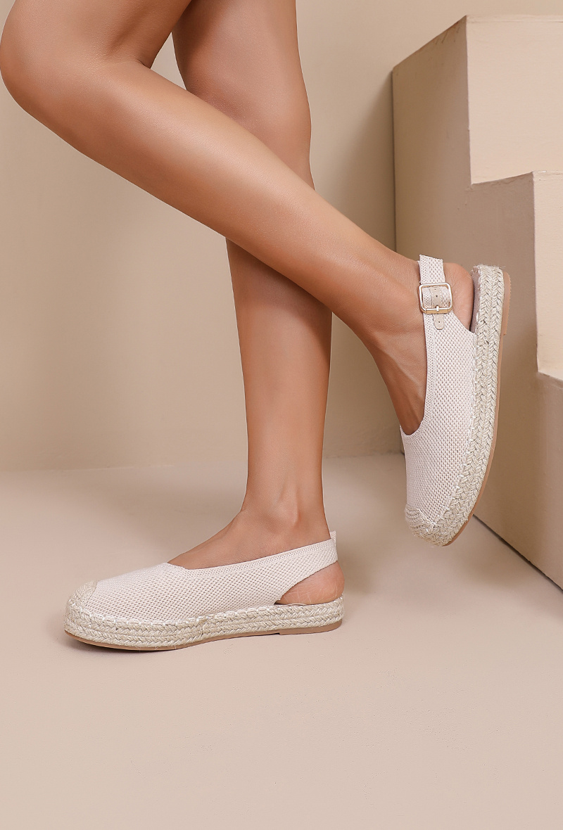 Grossiste JOIA PARIS - Espadrille plate à bride arrière en maille