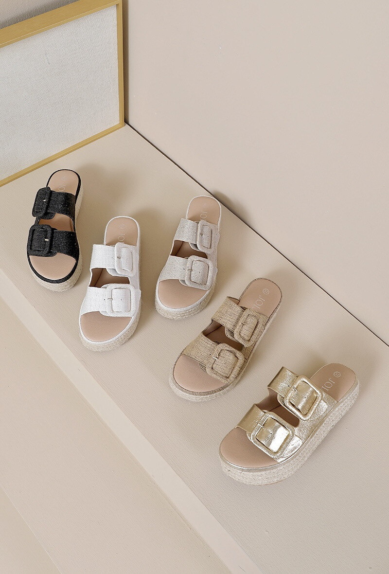 Grossiste JOIA PARIS - Espadrille à plateforme double boucle