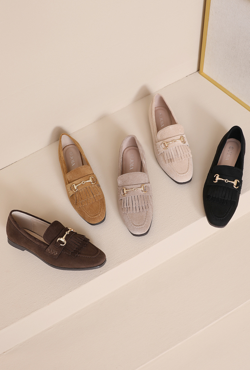 Mayorista JOIA PARIS - Mocasines con Flecos y Hebilla