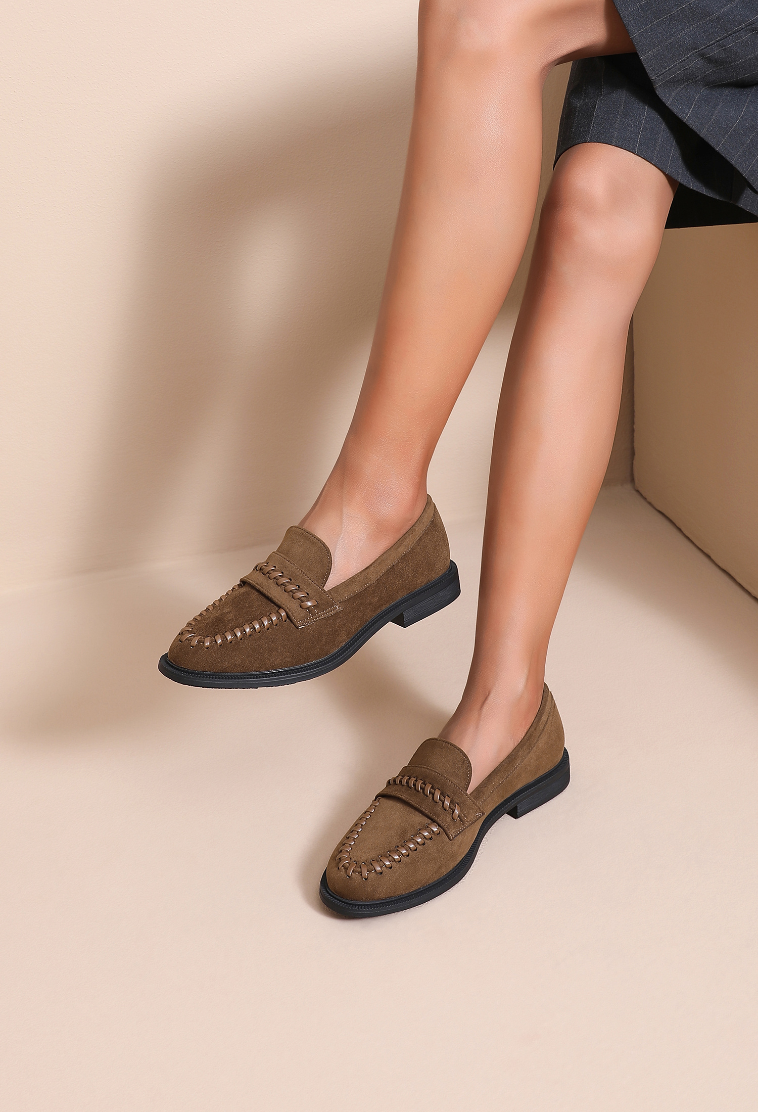 Grossiste JOIA PARIS - Mocassins Femme Effet Daim