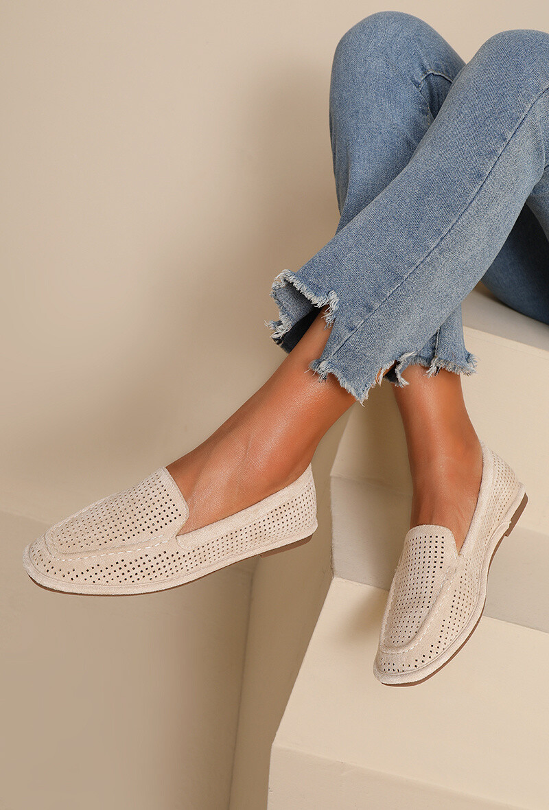Mayorista JOIA PARIS - Mocasín plano perforado unicolor
