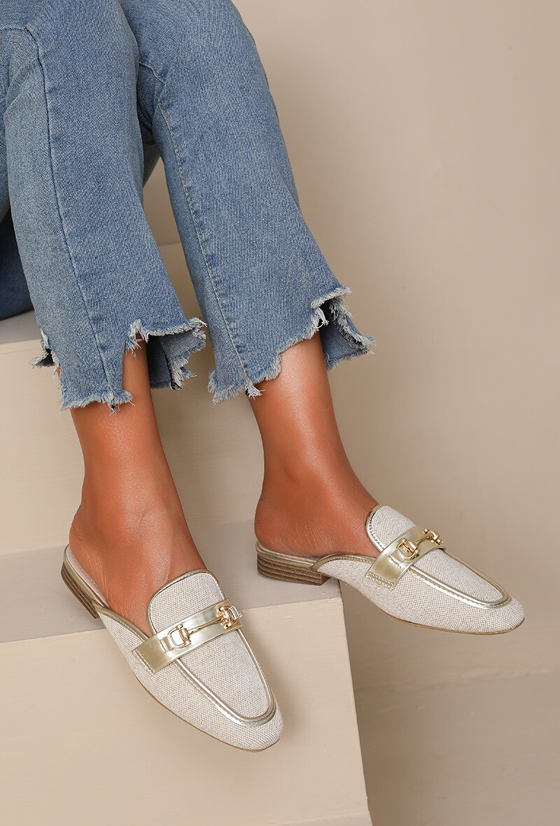 Grossiste JOIA PARIS - Mocassins mules mi-mule plates à bout fermé à enfiler