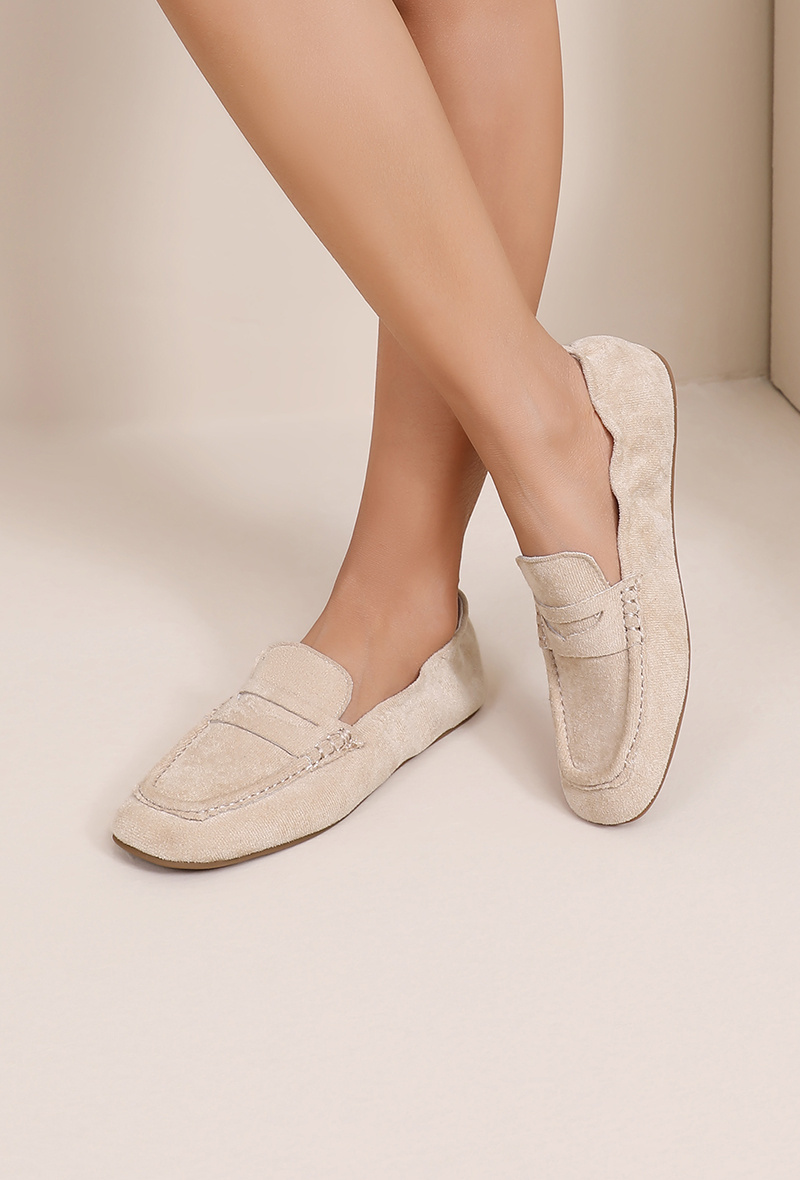 Mayorista JOIA PARIS - Mocasines Suaves de Ante de Fácil Colocación