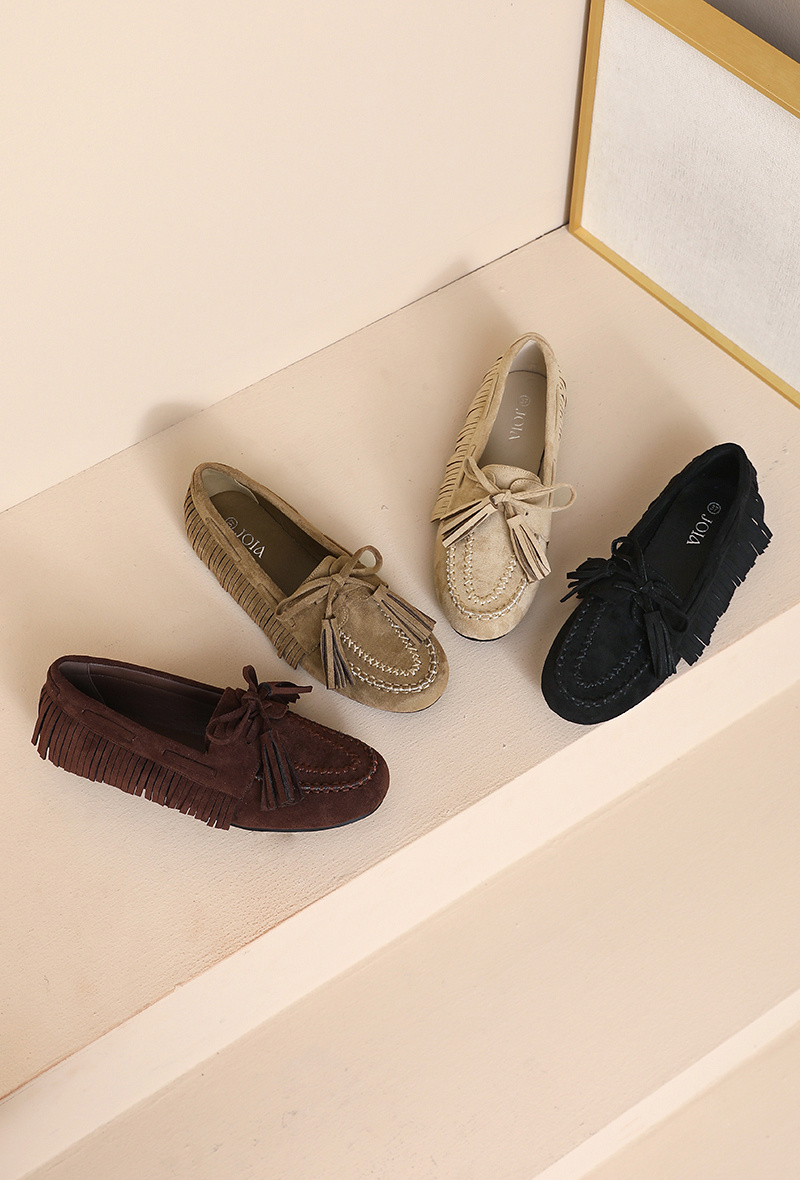 Grossiste JOIA PARIS - MOCASSIN À FRANGE