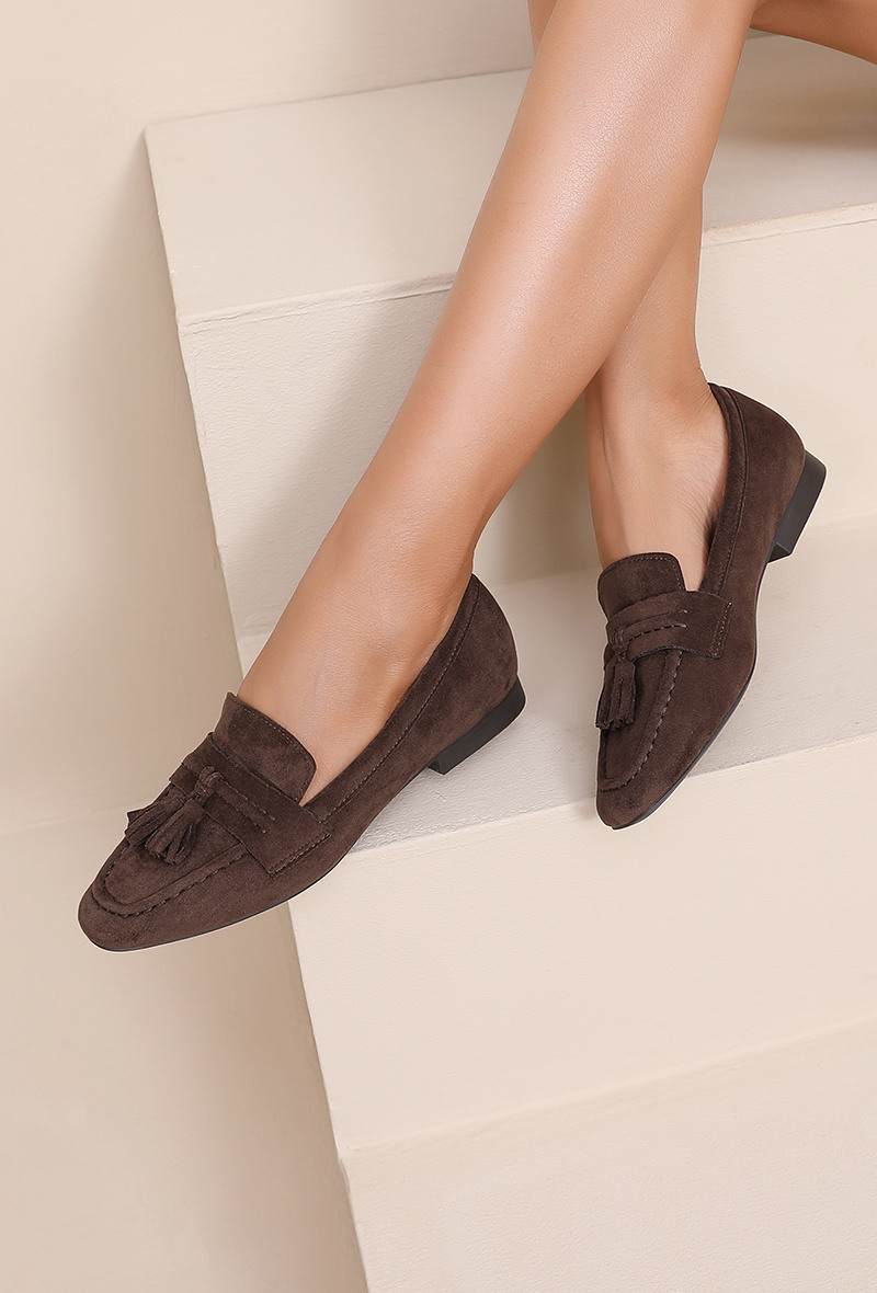 Grossiste JOIA PARIS - Mocassins semelle fine à Pampilles