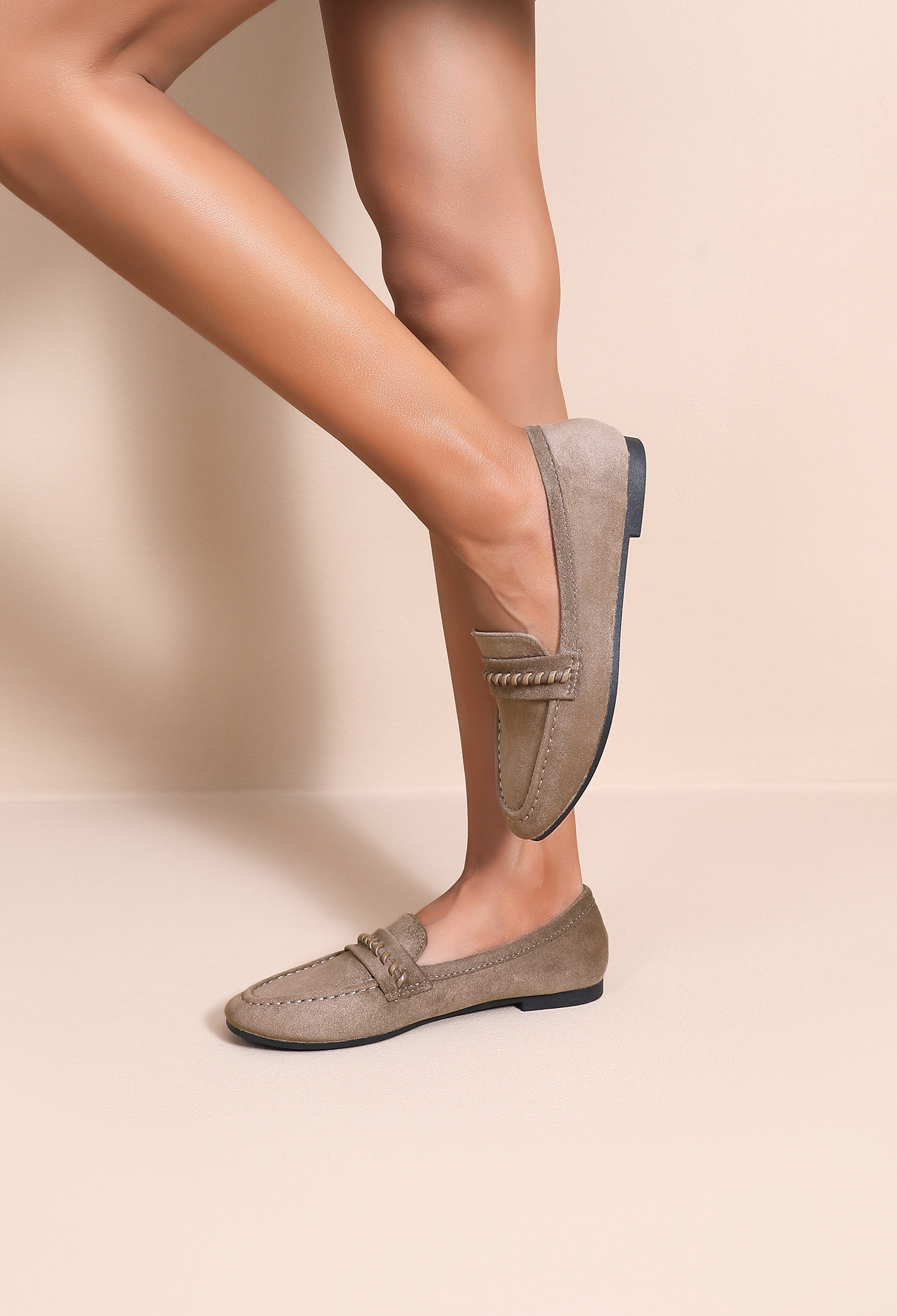 Grossiste JOIA PARIS - Mocassins plats à détail tressé