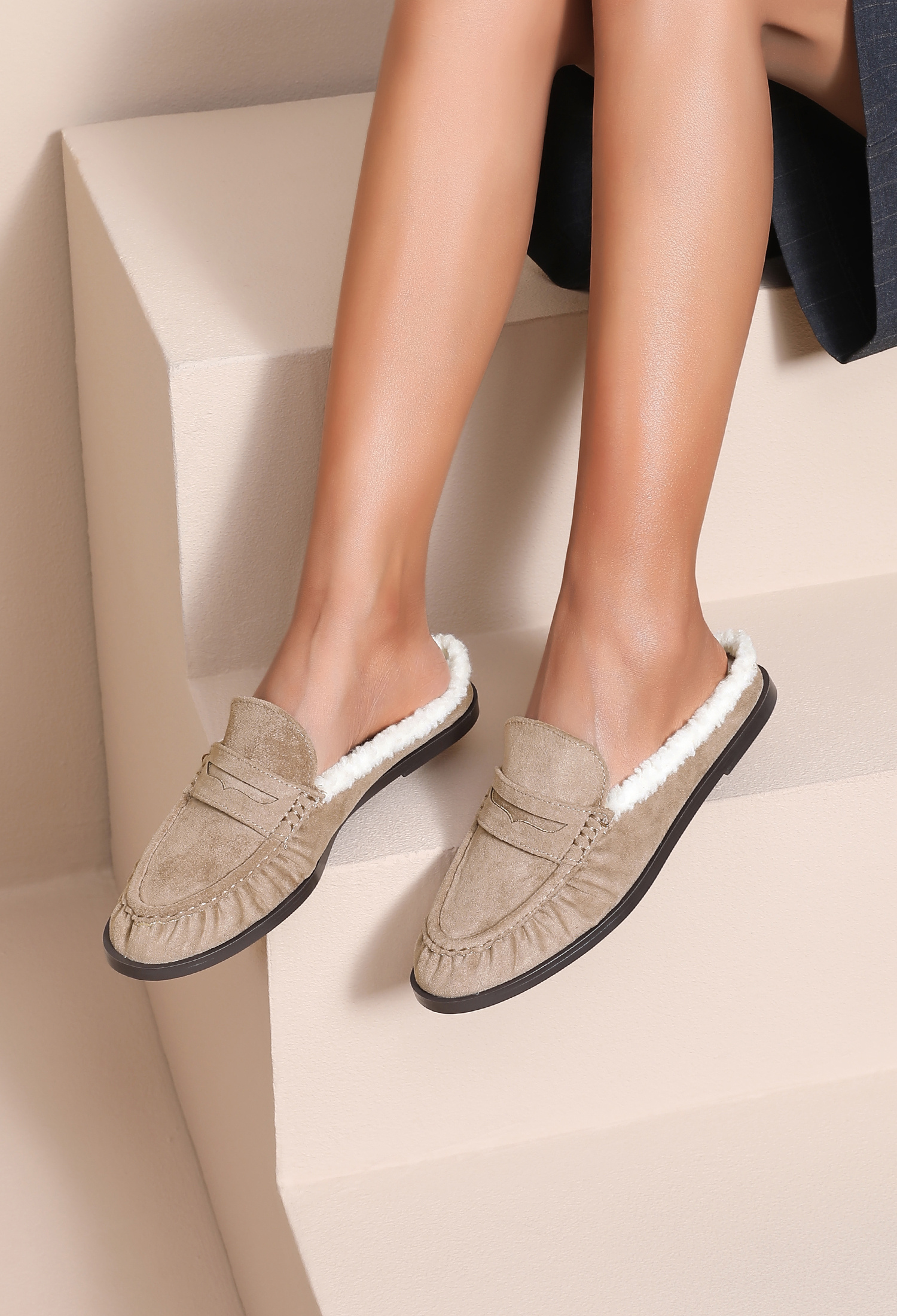 Grossiste JOIA PARIS - Mocassins ouverts doublés