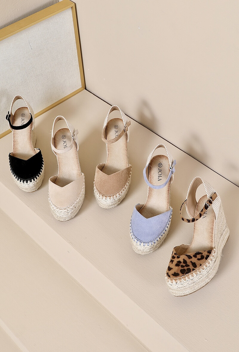 Grossiste JOIA PARIS - Espadrilles compensées à brides ajustables