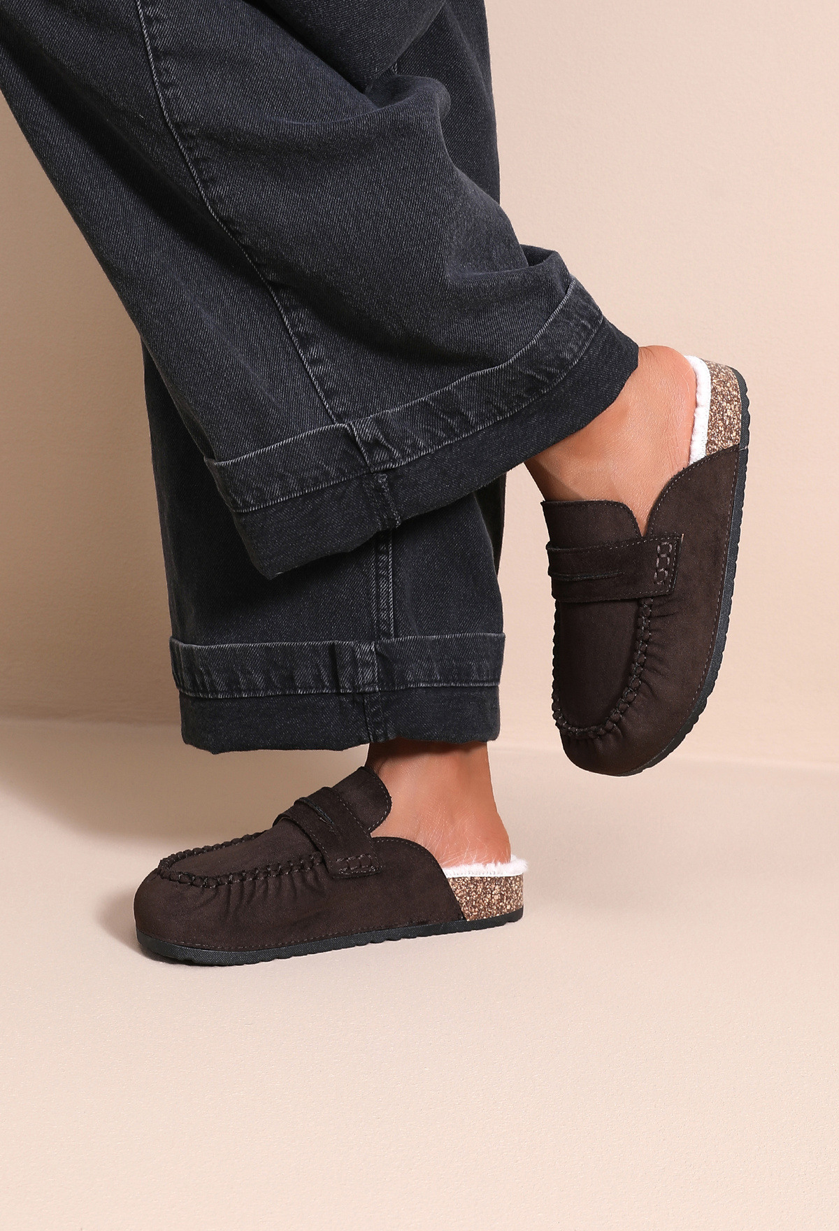 Grossista JOIA PARIS - Pantofole Stile Mocassino Foderate