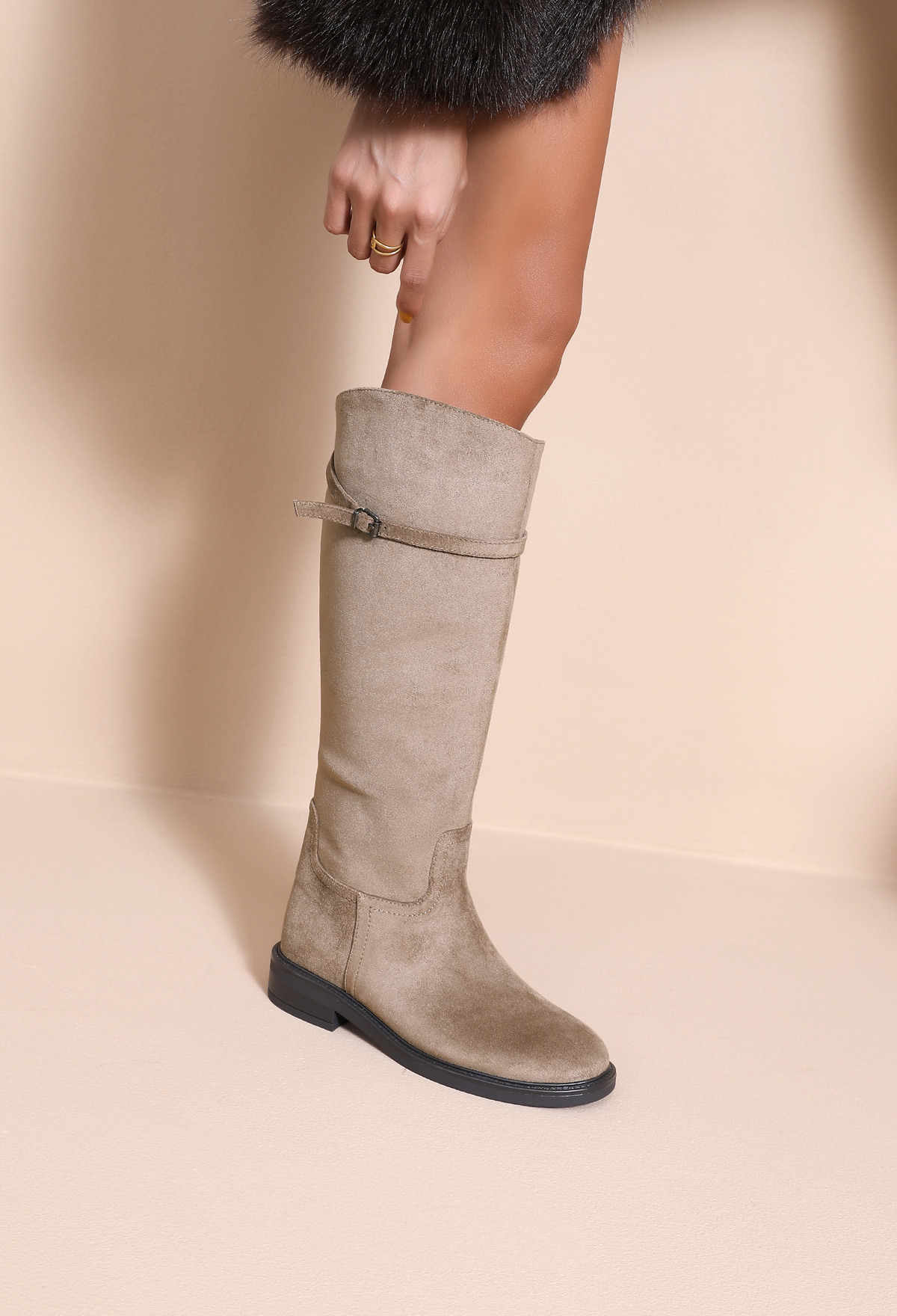 Grossiste JOIA PARIS - Bottes plates avec boucle