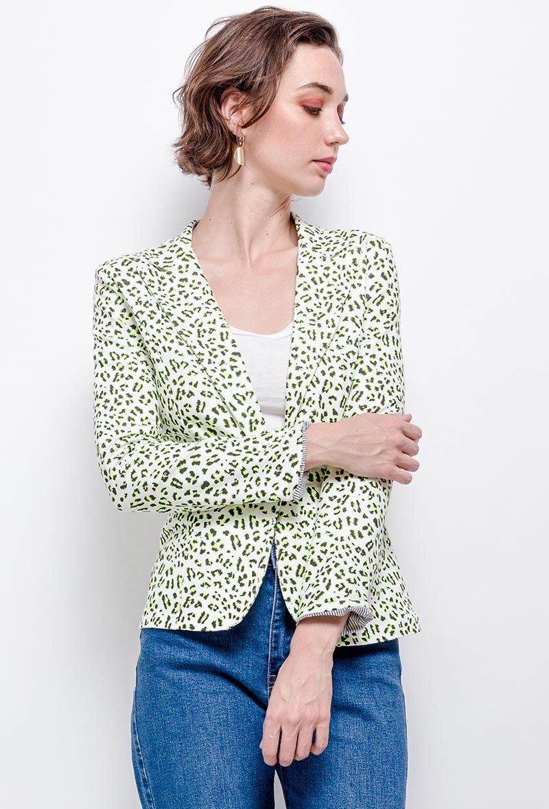 Grossiste JOLIFLY - Blazer imprimé JOLIFLY