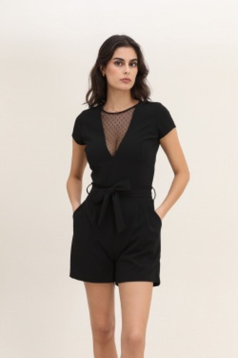 Wholesaler JOLIFLY - EVENING LACE JUMPSUIT