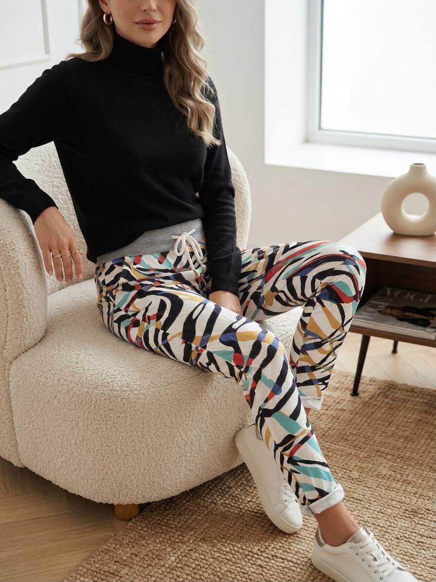 Grossiste JOLIFLY - Pantalon Jogger Confort Signature