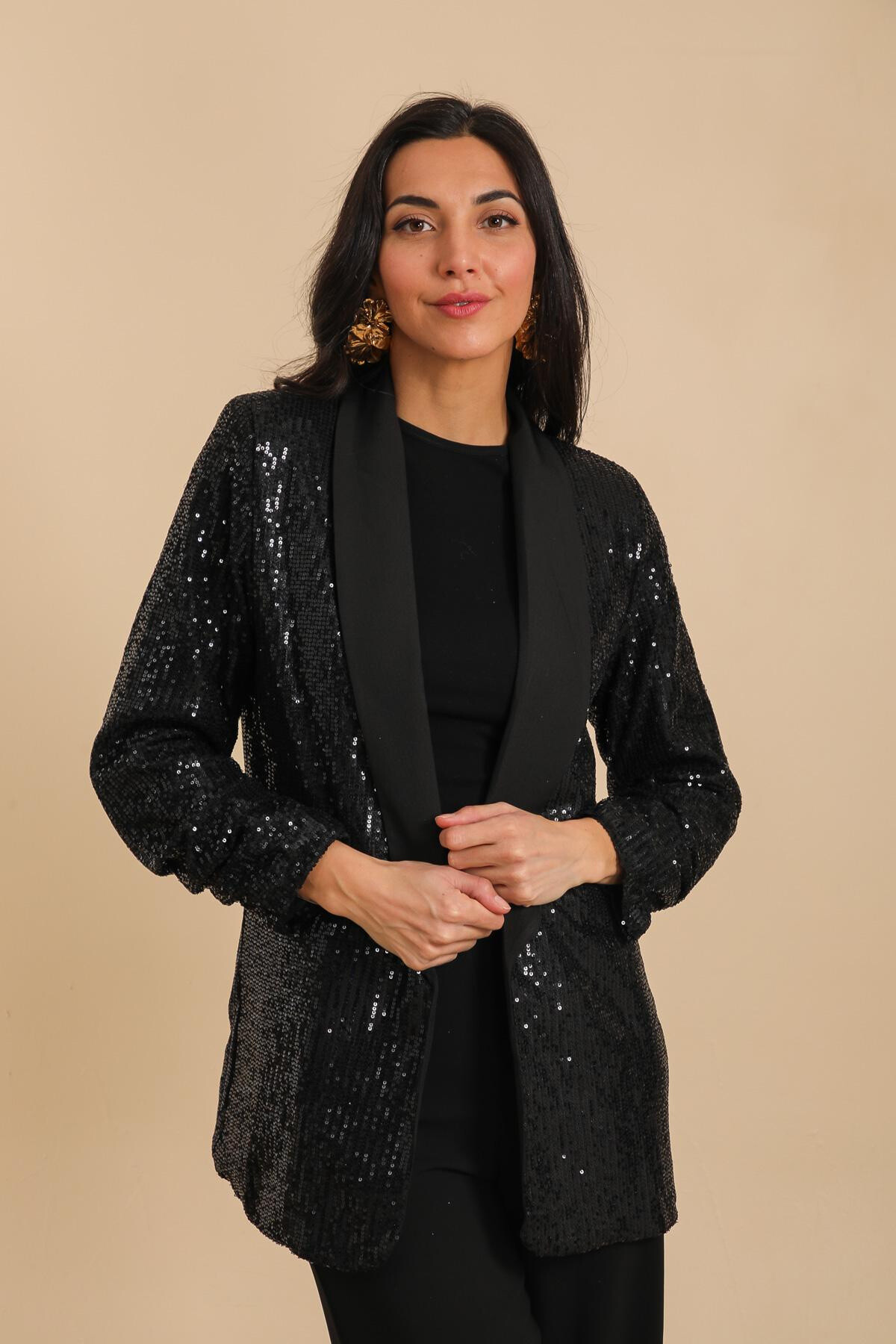 Grossista JOLIFLY - blazer di paillettes