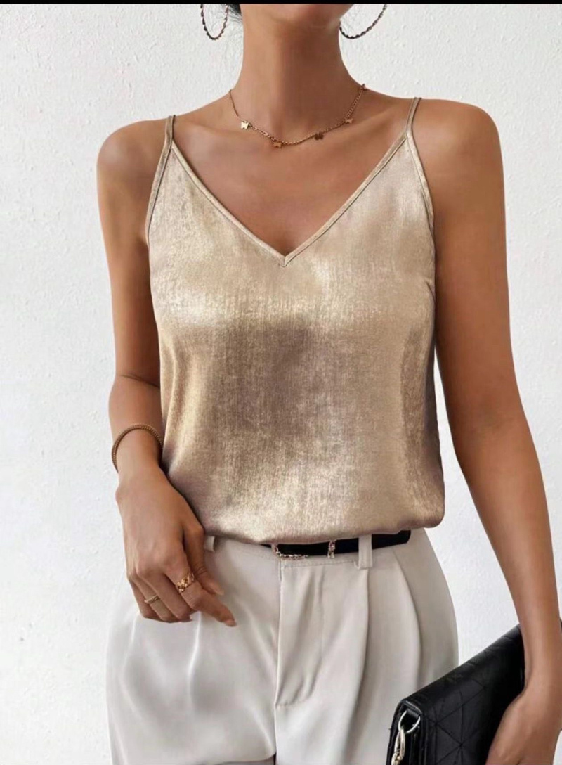 Wholesaler JOLIFLY - gold tank top
