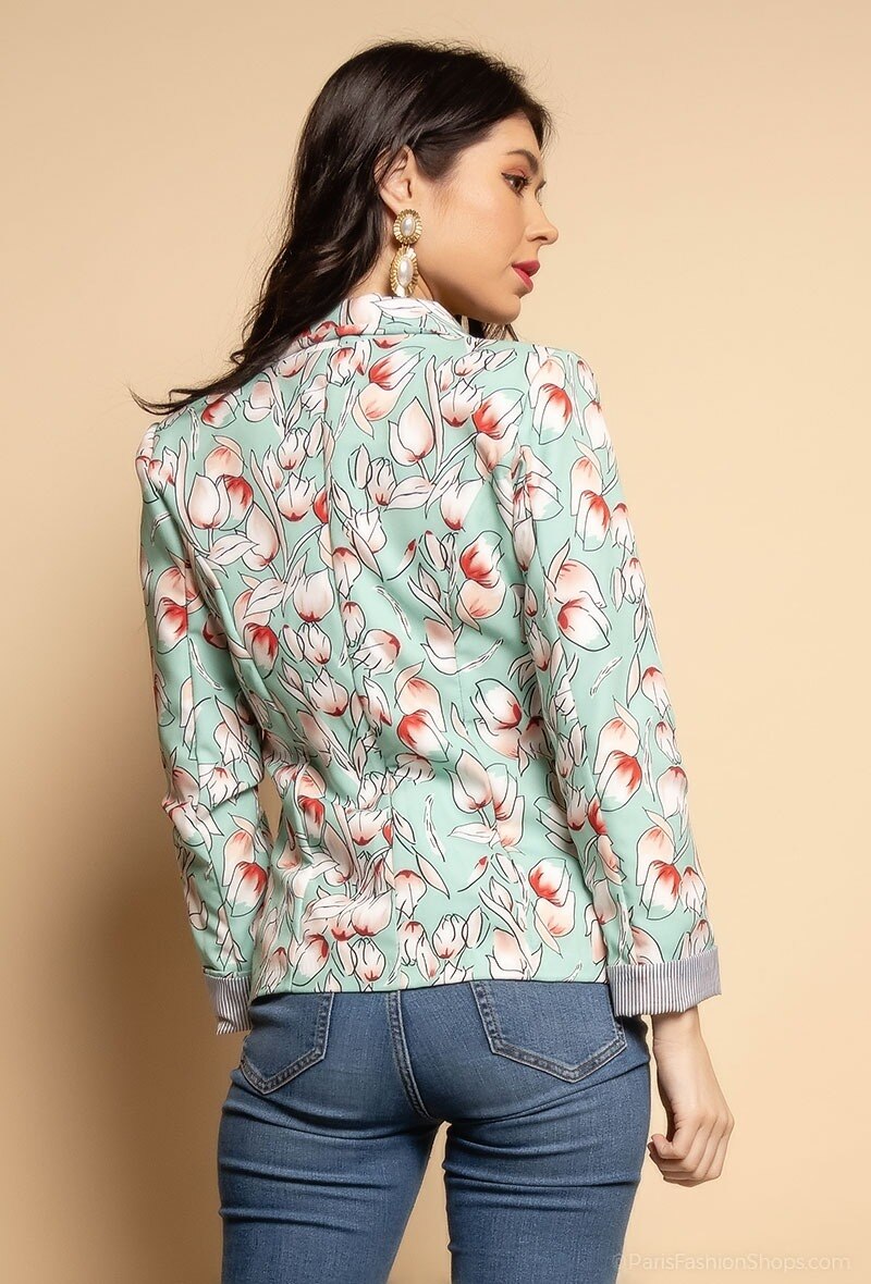 Grossista JOLIFLY - Blazer stampato a fiori