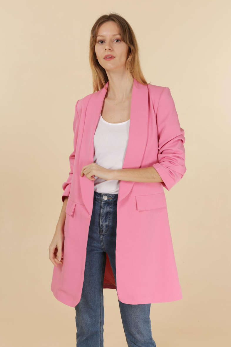 Grossiste JOLIFLY - Blazer long col chale