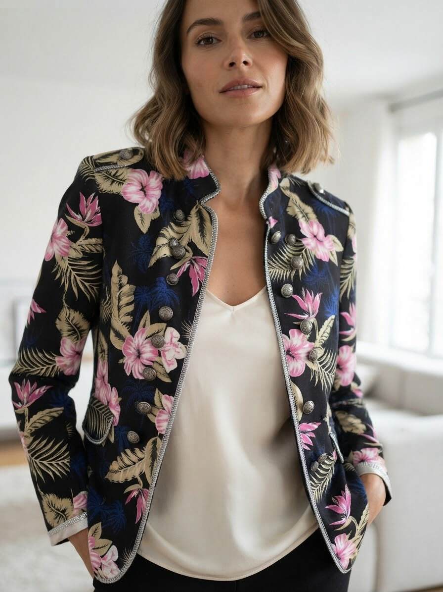 Mayorista JOLIFLY - Chaqueta de oficial tropical negra