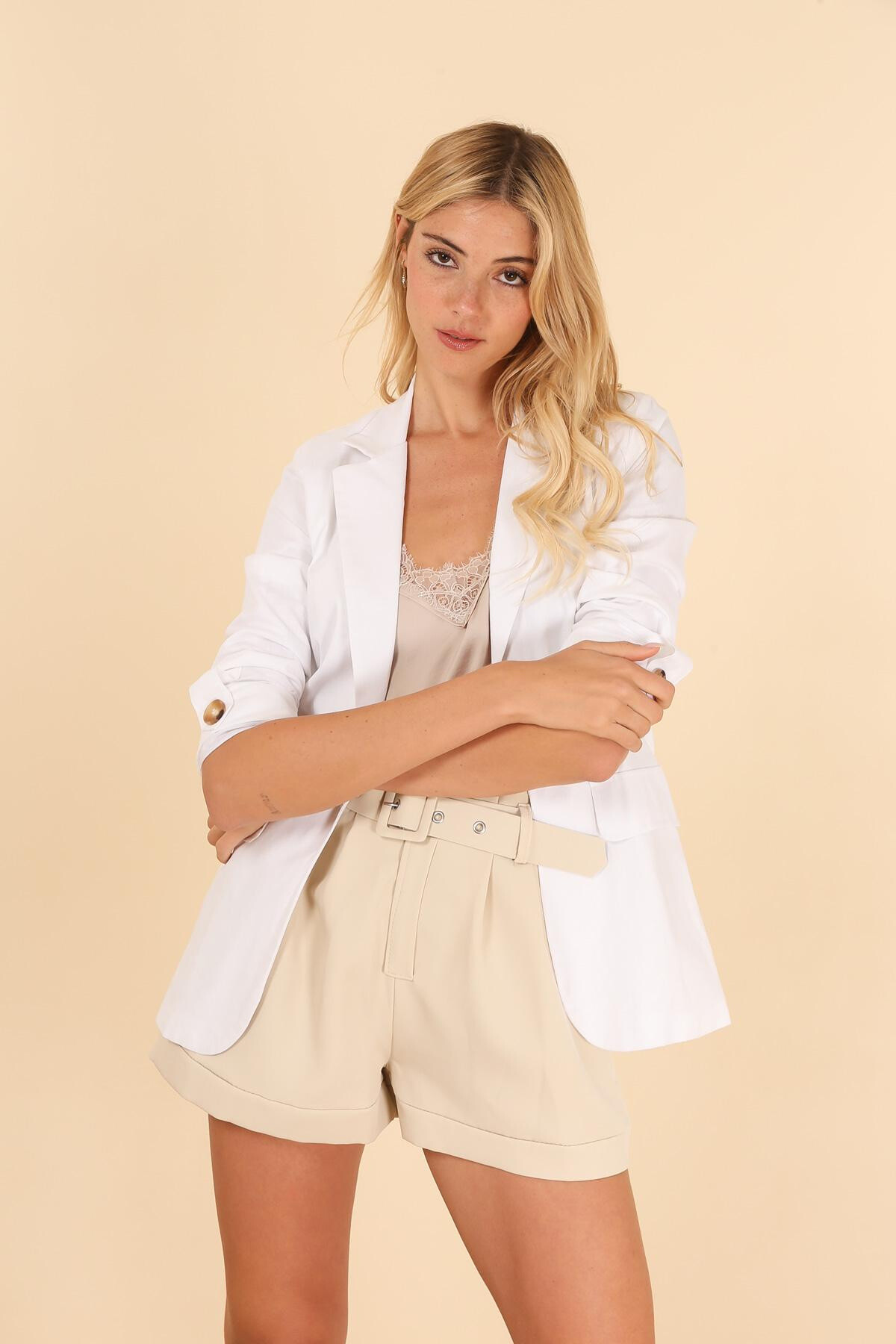 Großhändler JOLIFLY - Leinen-Blazer