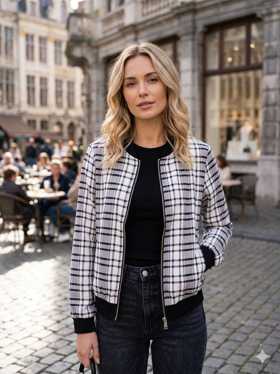 Großhändler JOLIFLY - Die Lässige & Trendige Bomberjacke – Das Must-Have der Saison