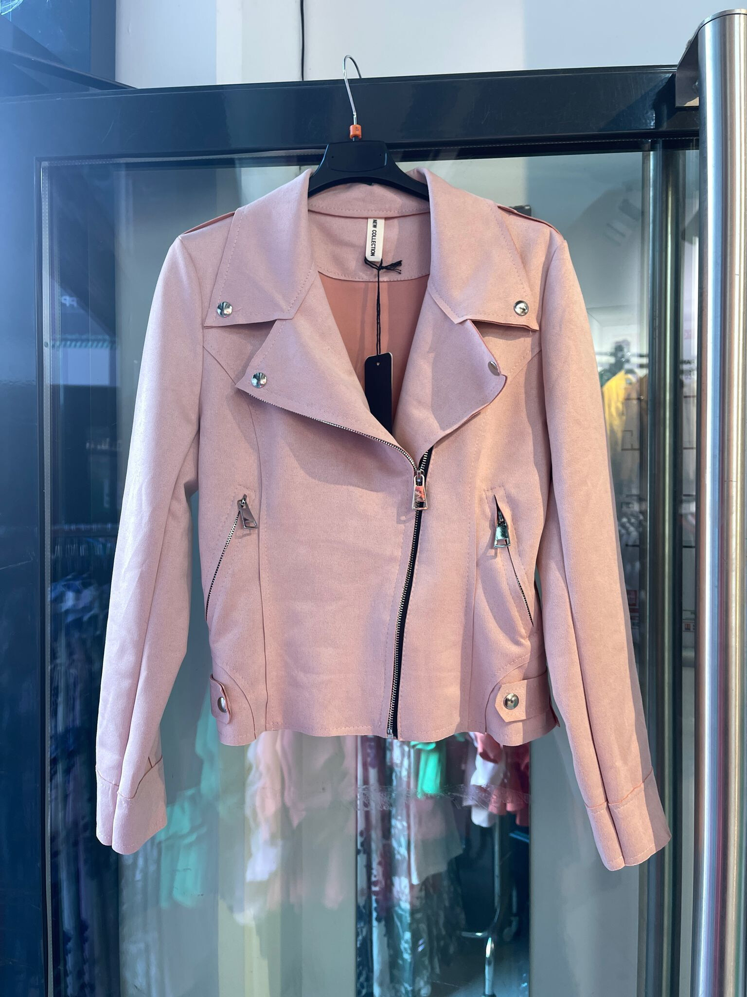 Grossiste JOLIFLY - perfecto suedine rose