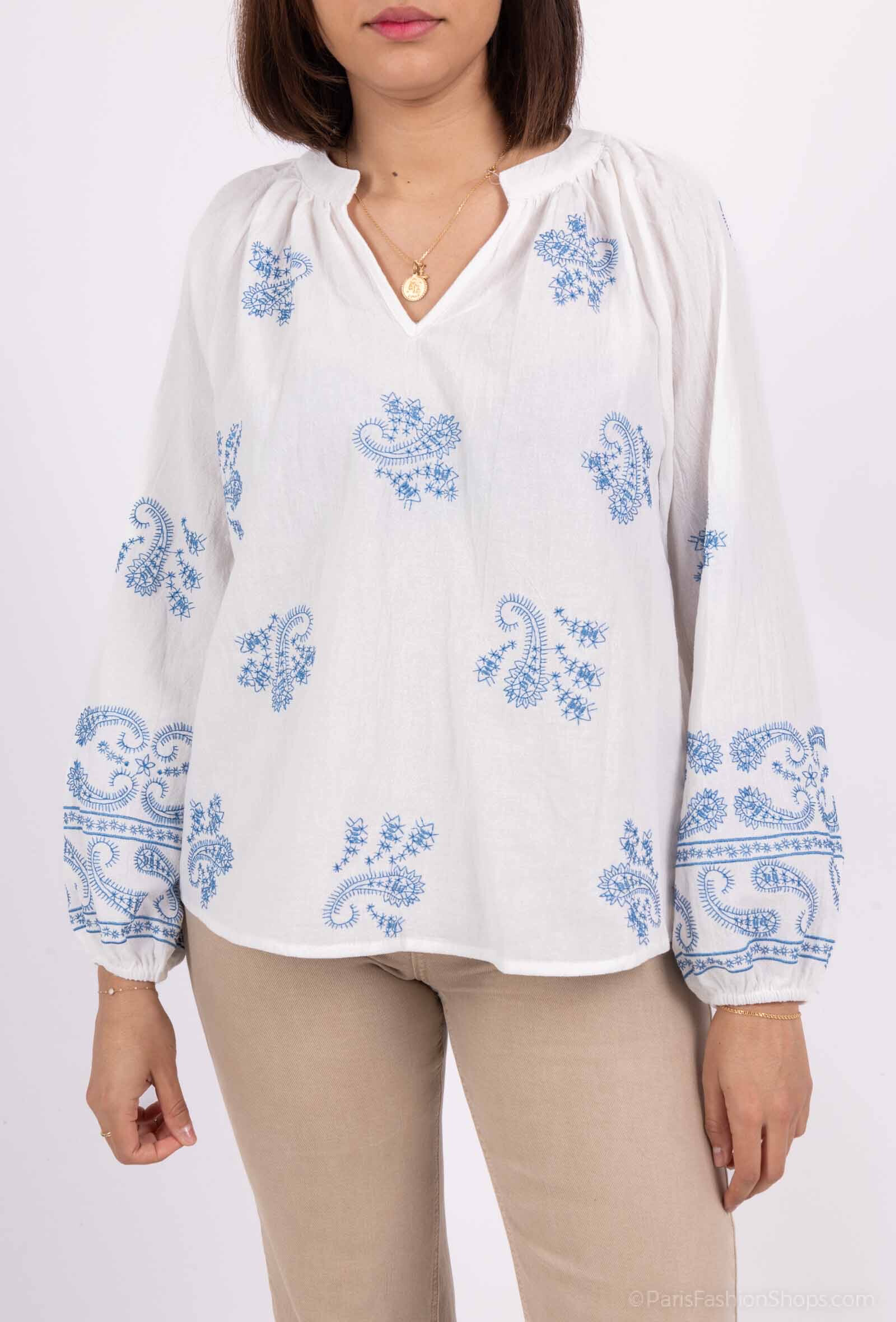 Wholesaler Joliko - embroidered blouse