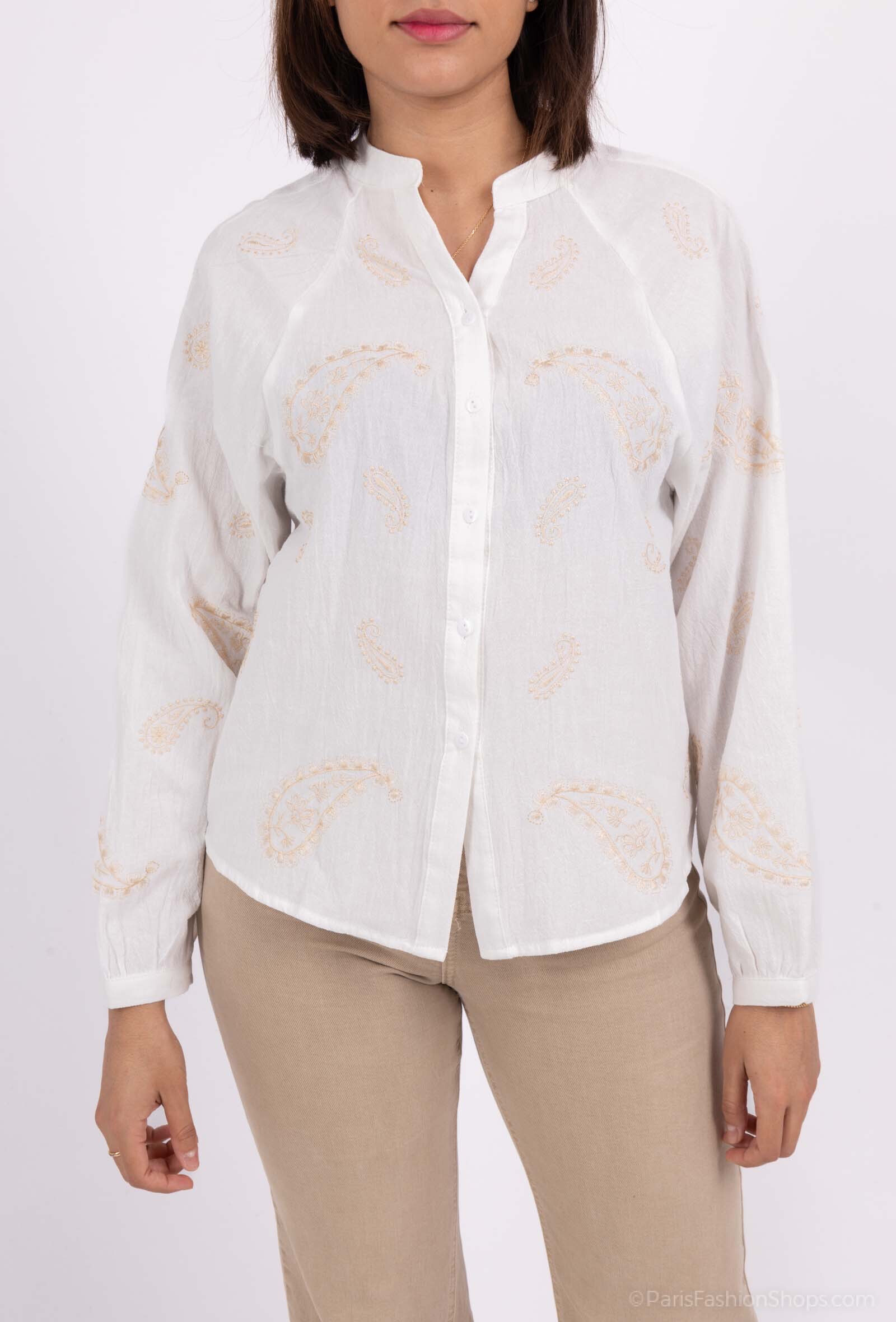 Wholesaler Joliko - embroidered blouse