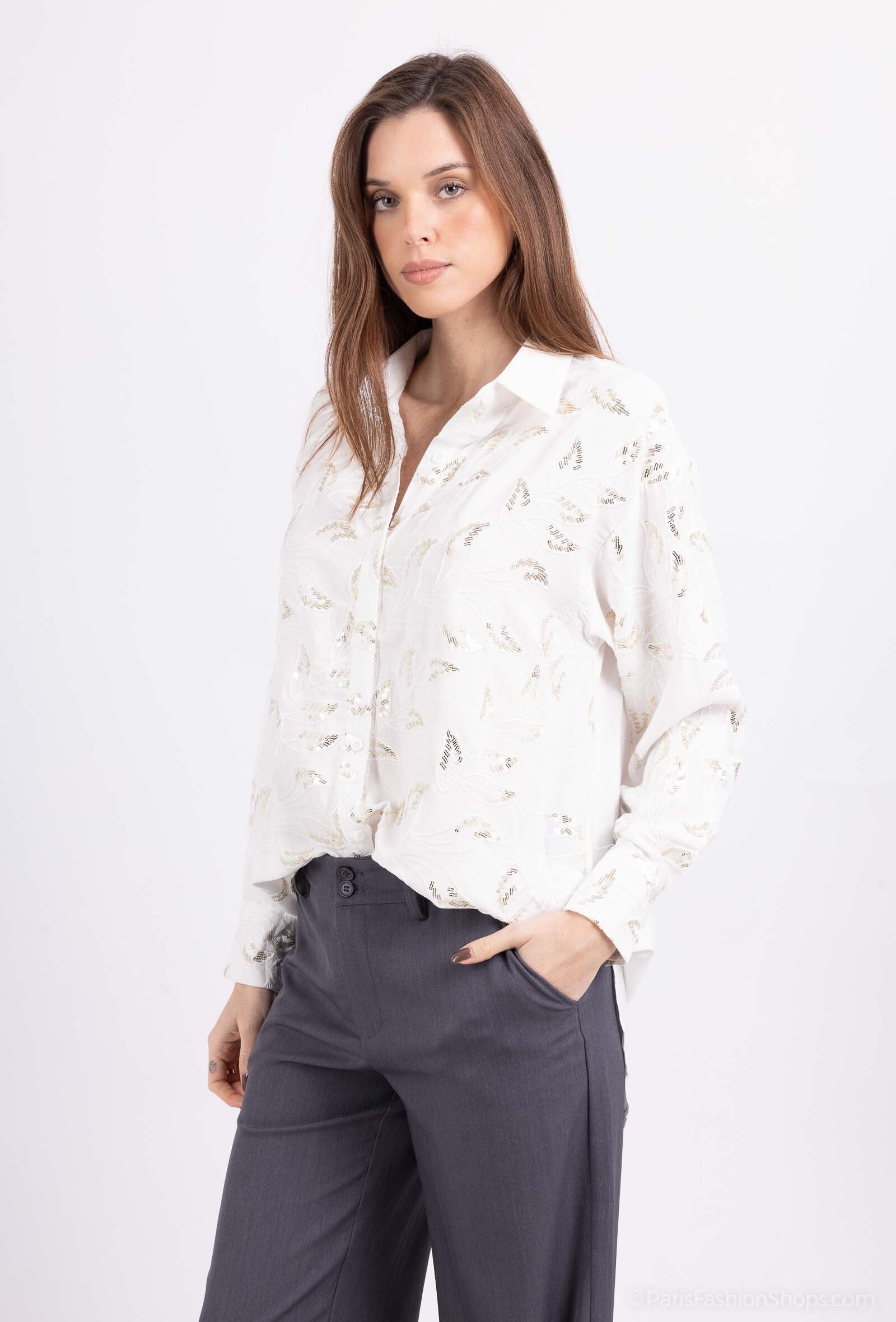 Grossiste Joliko - chemise brodé
