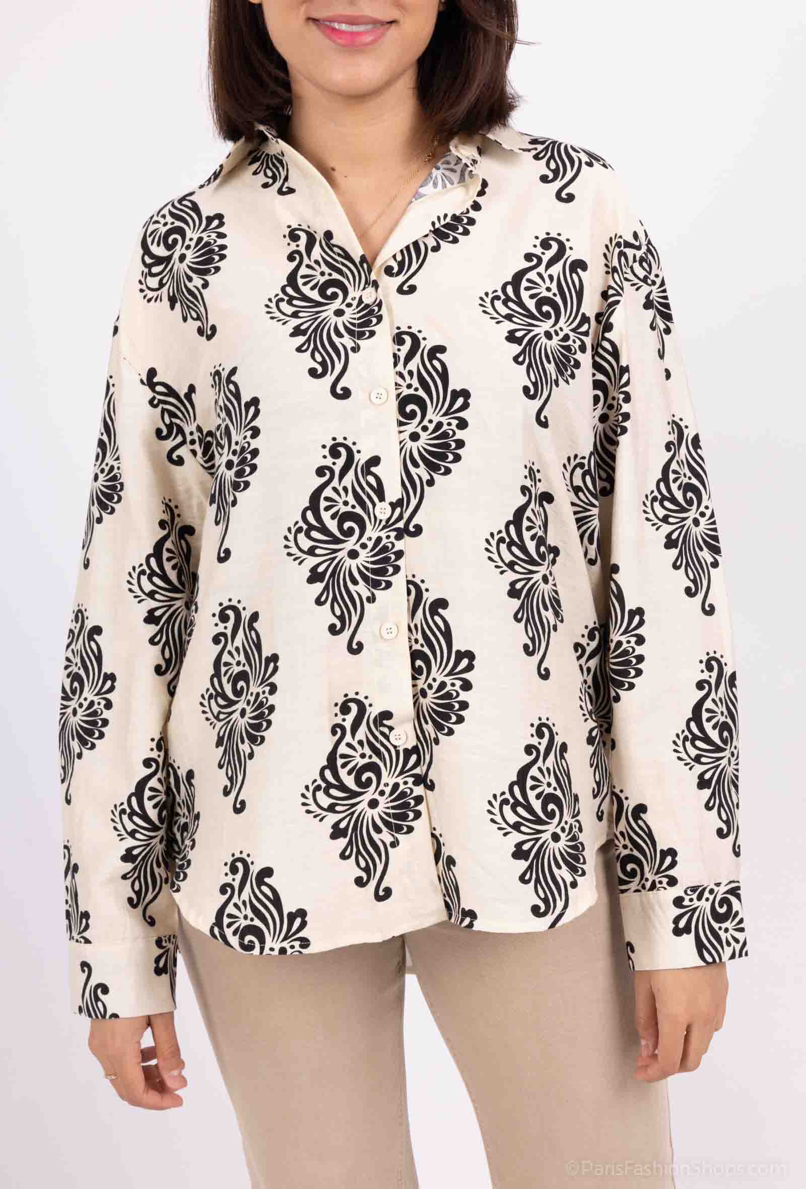 Wholesaler Joliko - Flower shirt