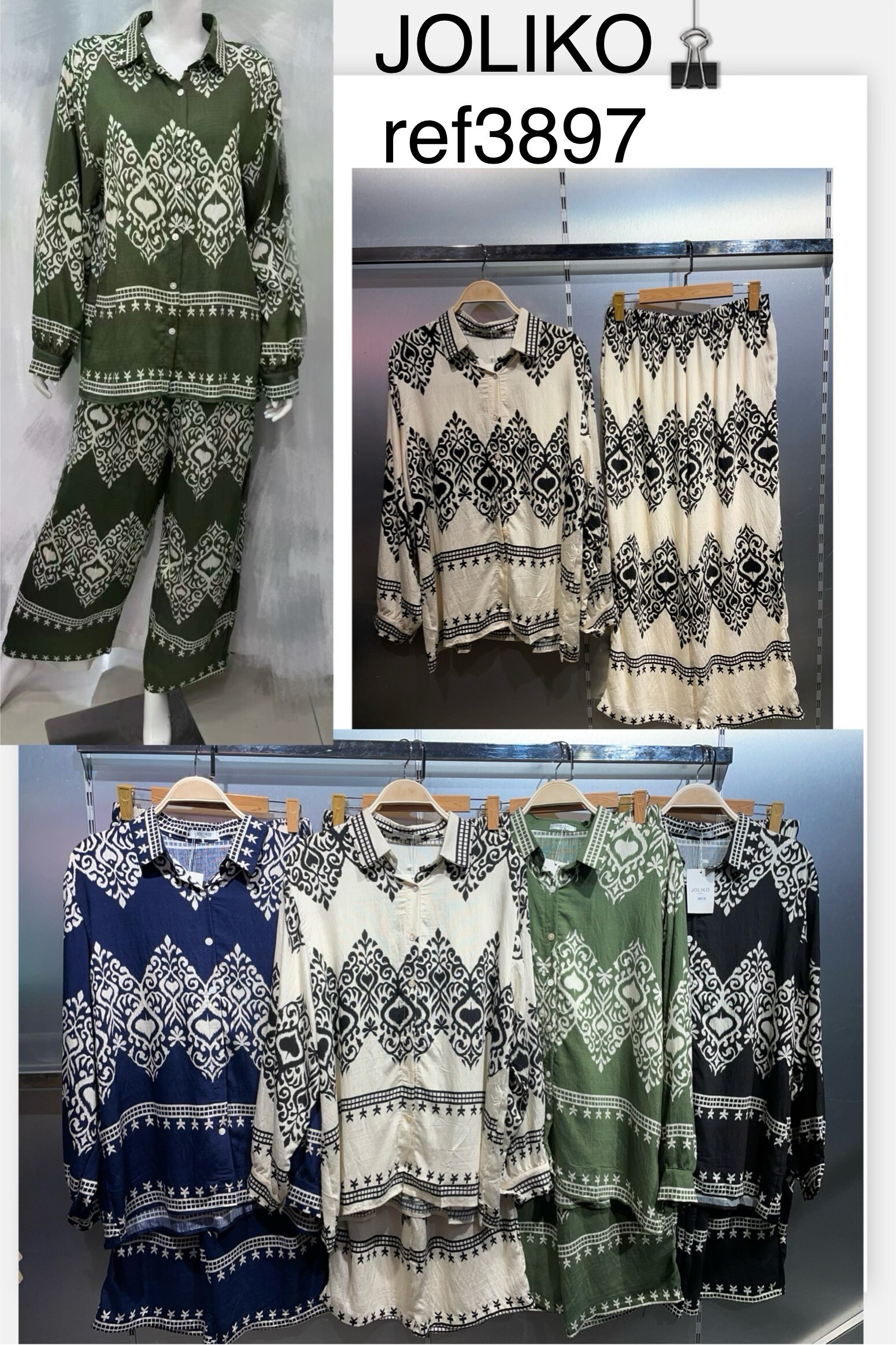 Wholesaler Joliko - Pants shirt set
