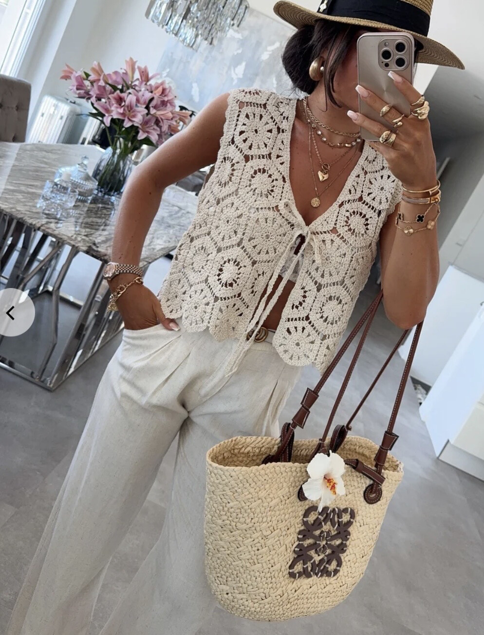 Wholesaler Joliko - Lace vest