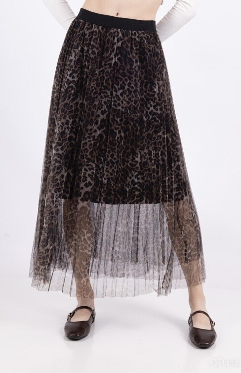 Wholesaler Joliko - leopard skirt