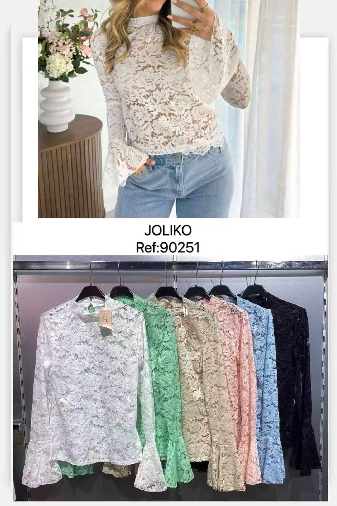 Wholesaler Joliko - high lace
