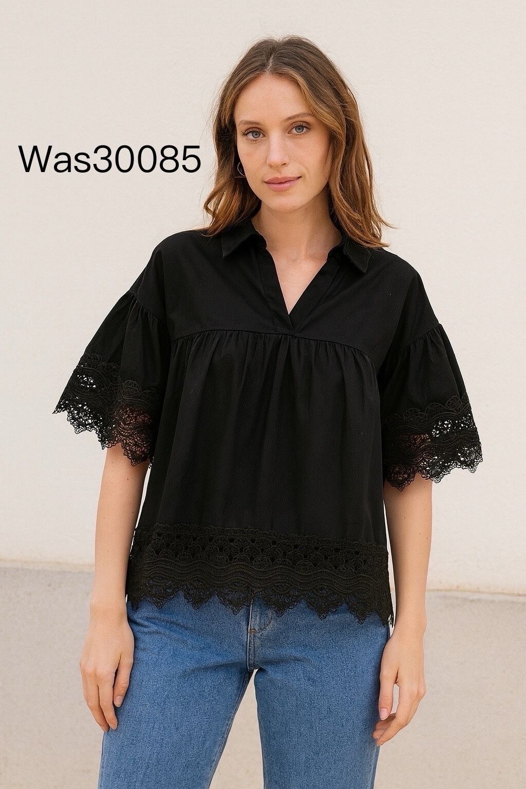Grossista Jolio & Co - Blusa a maniche corte
