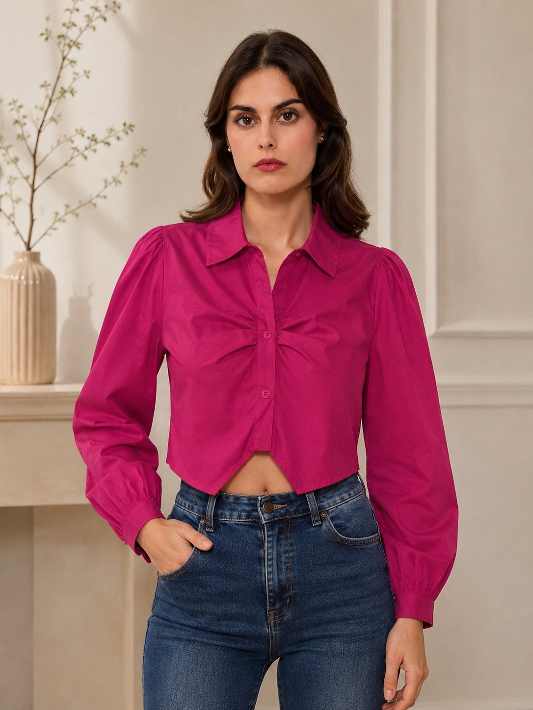 Grossista Jolio & Co - Blusa a maniche lunghe