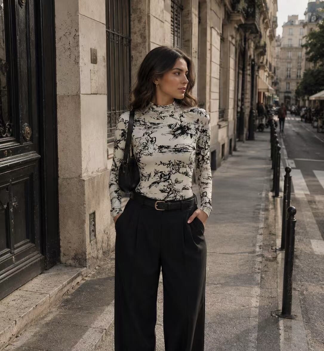 Wholesaler Jolio & Co - Floral pattern bodysuit