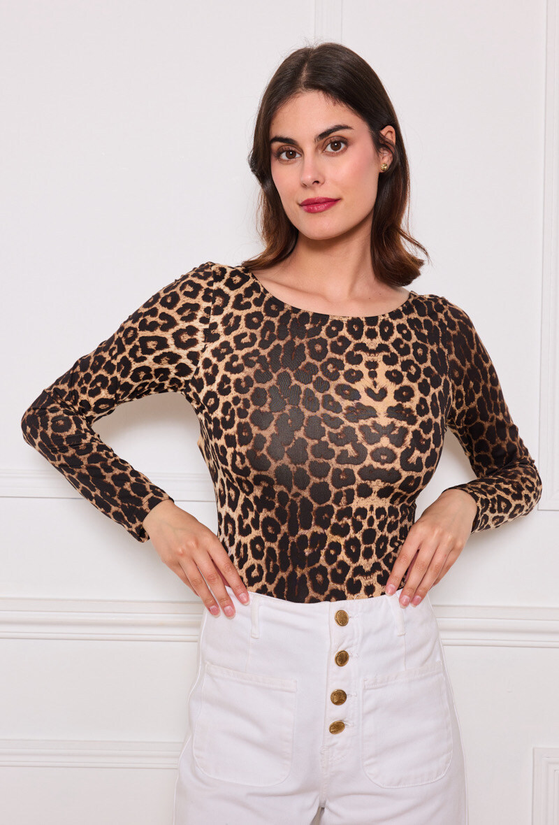 Mayorista Jolio & Co - Body de leopardo